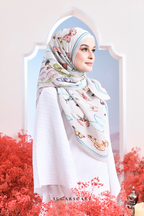 YES ( Full Wide Pleats Shawl ) Garden of Hurrem Bloom in ( BELKIS )