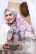YES LIMITED EDITION ( Long Scarf ) RONA Shawl Mixed Satin Silk  ( Kak Uda )