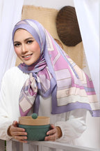 YES LIMITED EDITION ( Long Scarf ) RONA Shawl Mixed Satin Silk  ( Kak Uda )