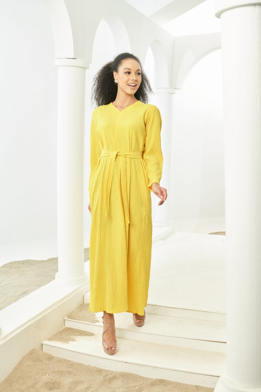 [ Ironless ] TheSugarEdit Bea Dress - Sunshine