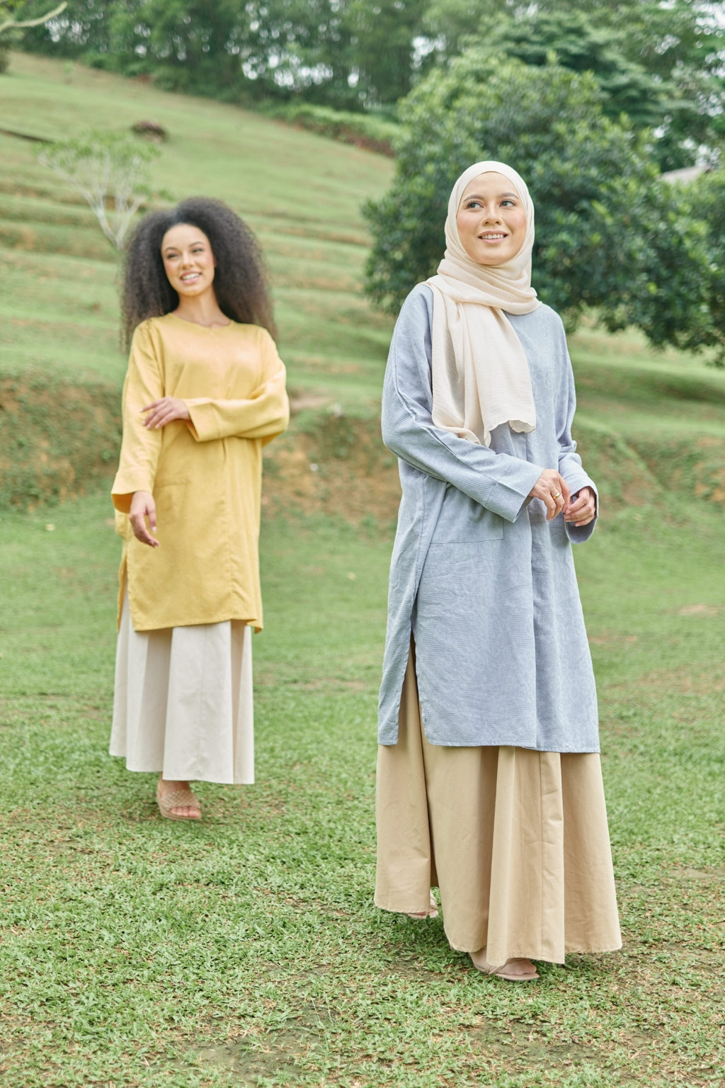 Kira Oversized Cotton Long Top