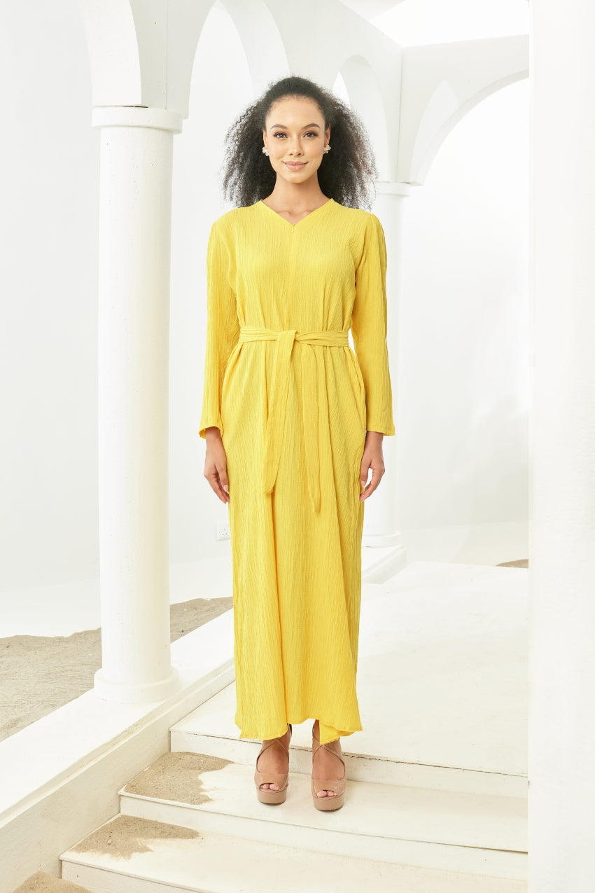 [ Ironless ] TheSugarEdit Bea Dress - Sunshine