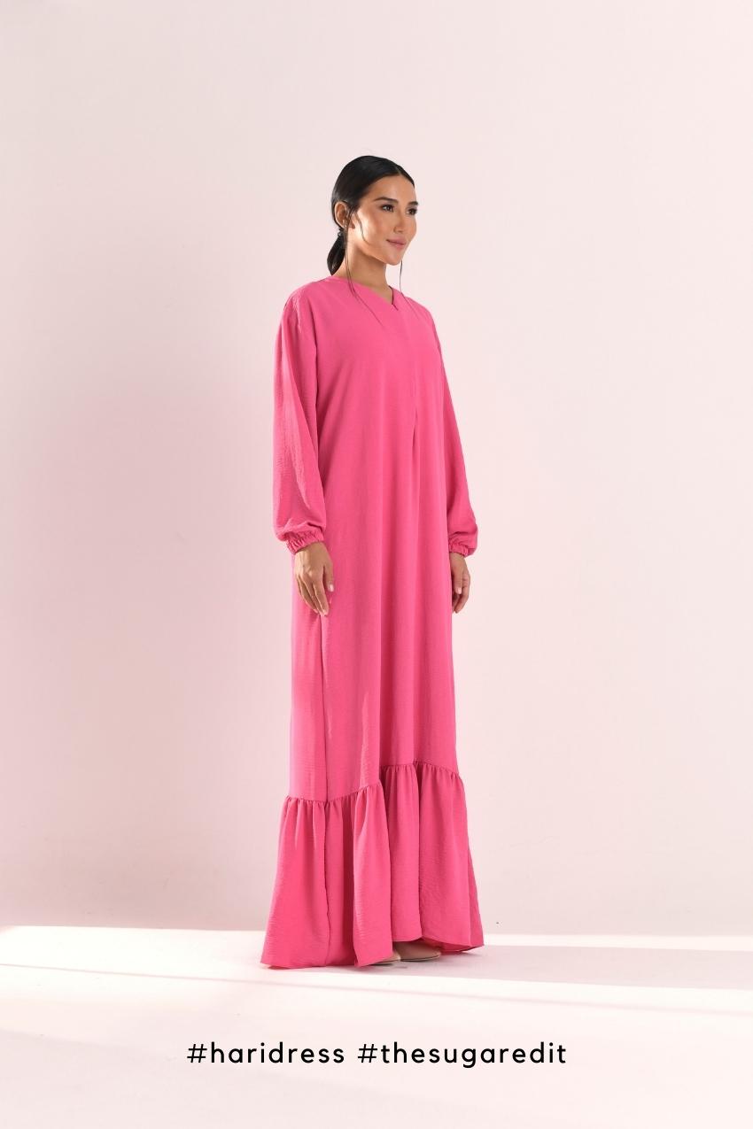 Ha-Ri Dress in Loving Pink