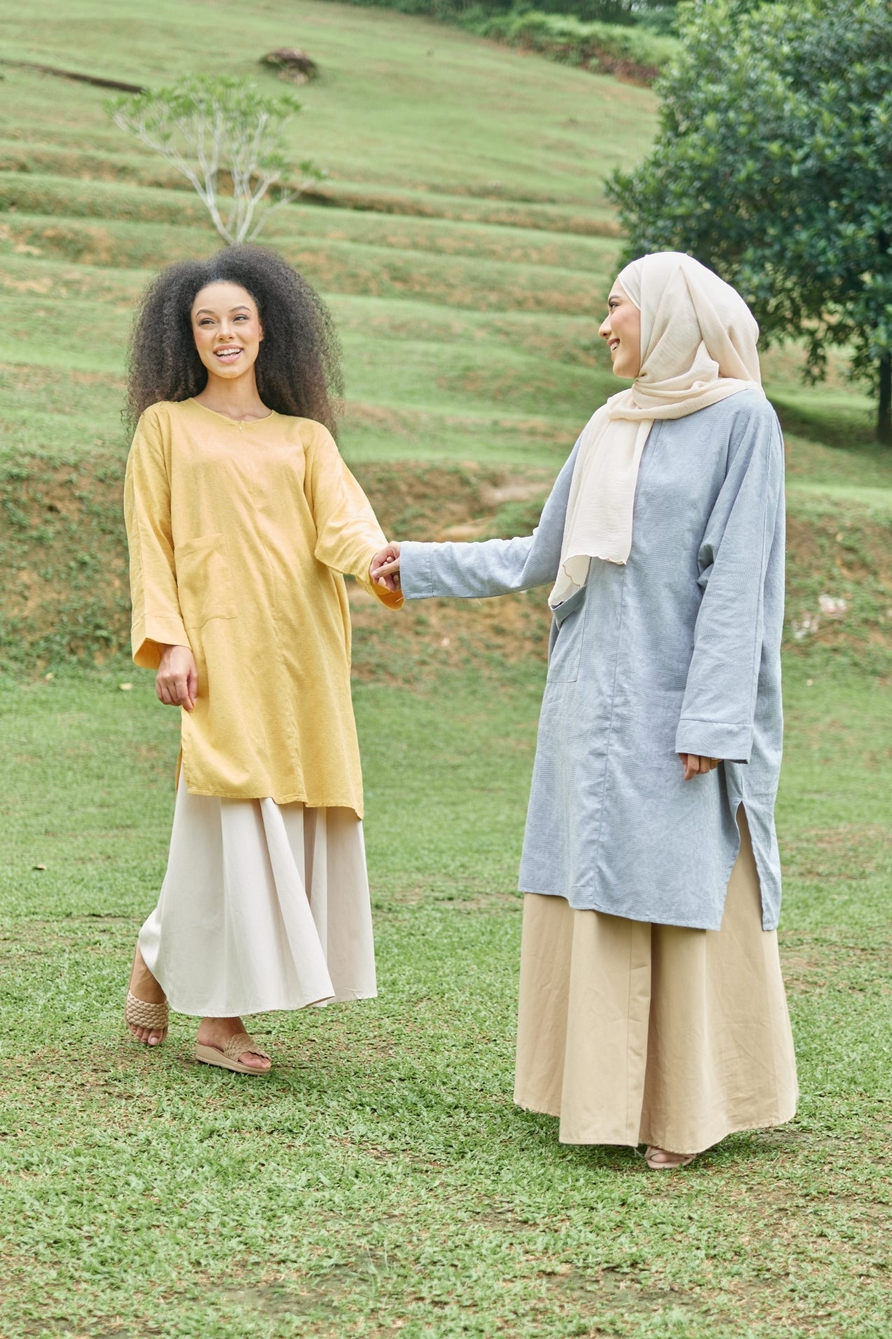 Kira Oversized Cotton Long Top