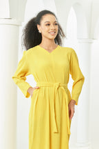 [ Ironless ] TheSugarEdit Bea Dress - Sunshine