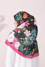 YES ( Square Scarf ) Sweetheart in Cotton Bawal (Be Mine)