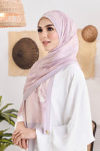 (SAMPLE) ( Full Wide Pleated Shawl ) Dolce ( Ice Pop )