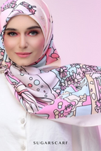 YES DEFECT -  Close To Heart Mixed Satin Silk SQUARE Edition