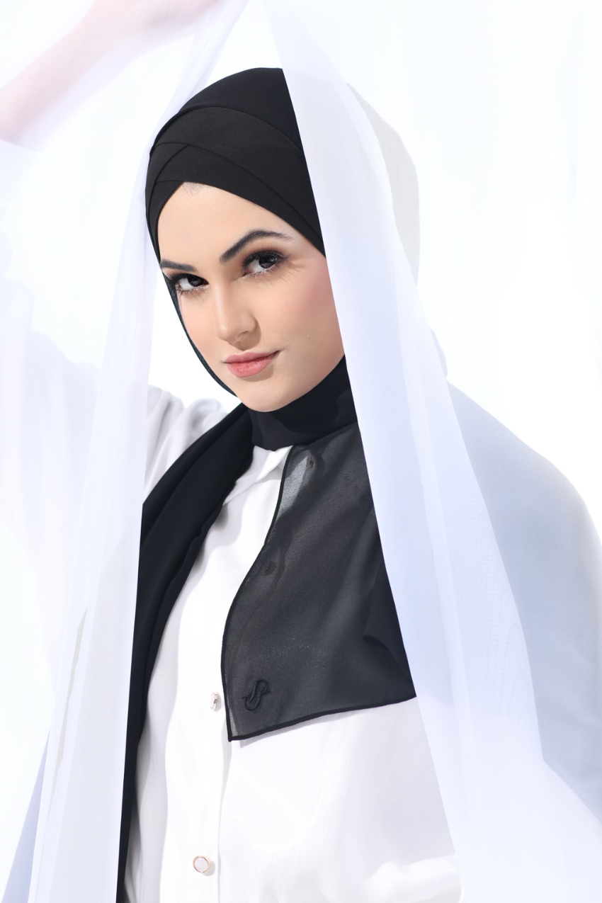 YES DEFECT - Madison Classic Lux Chiffon Semi Instant In DarkSwan