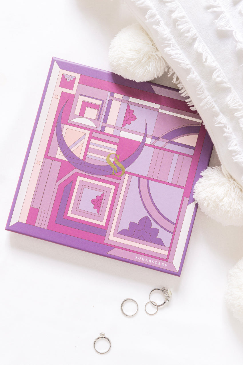 YES LIMITED EDITION ( Long Scarf ) RONA Shawl Mixed Satin Silk  ( Kak Uda )