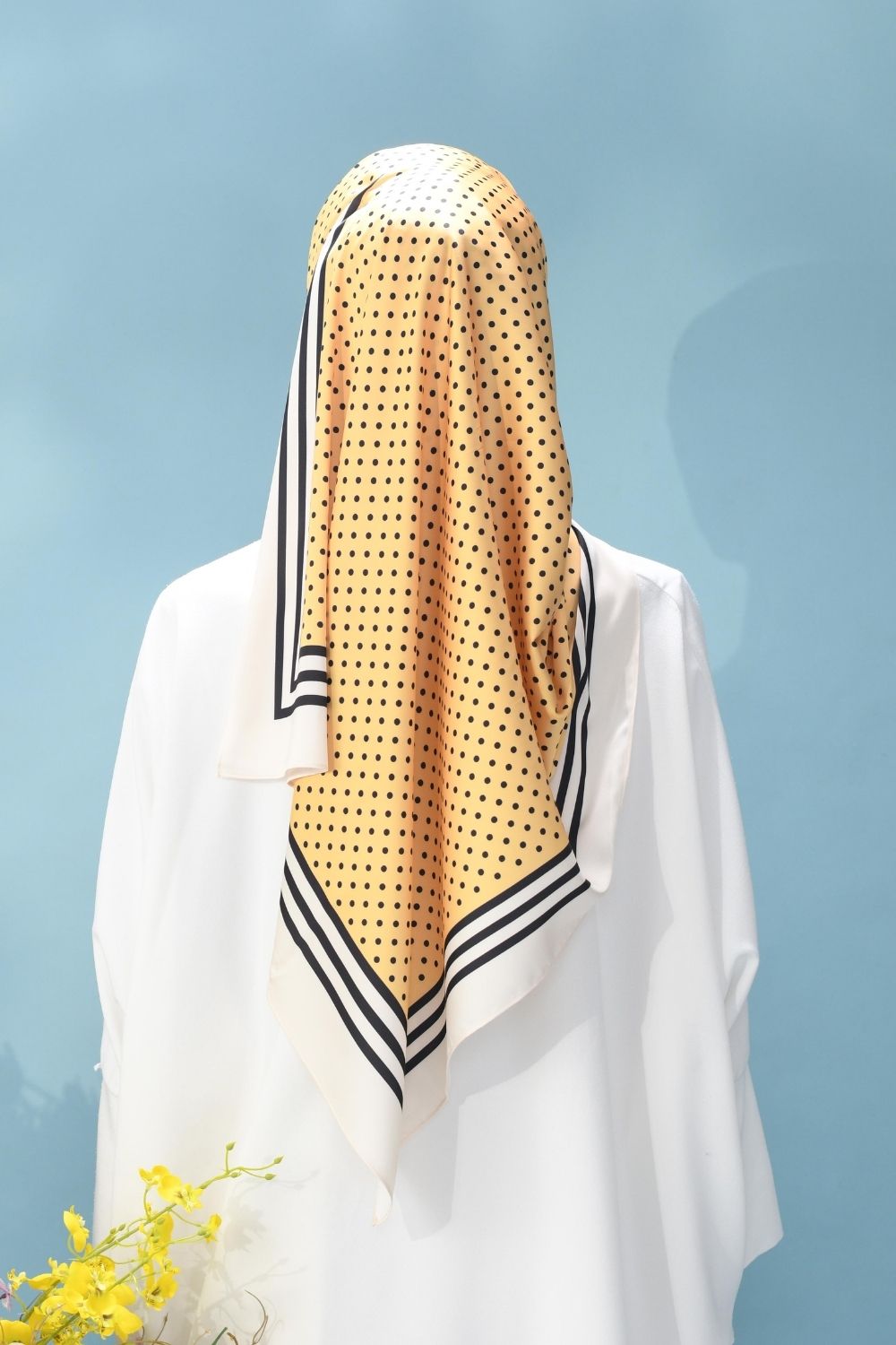 YES DEFECT - Classy ( Long Shawl Mixed Satin Silk) In Fran Fine