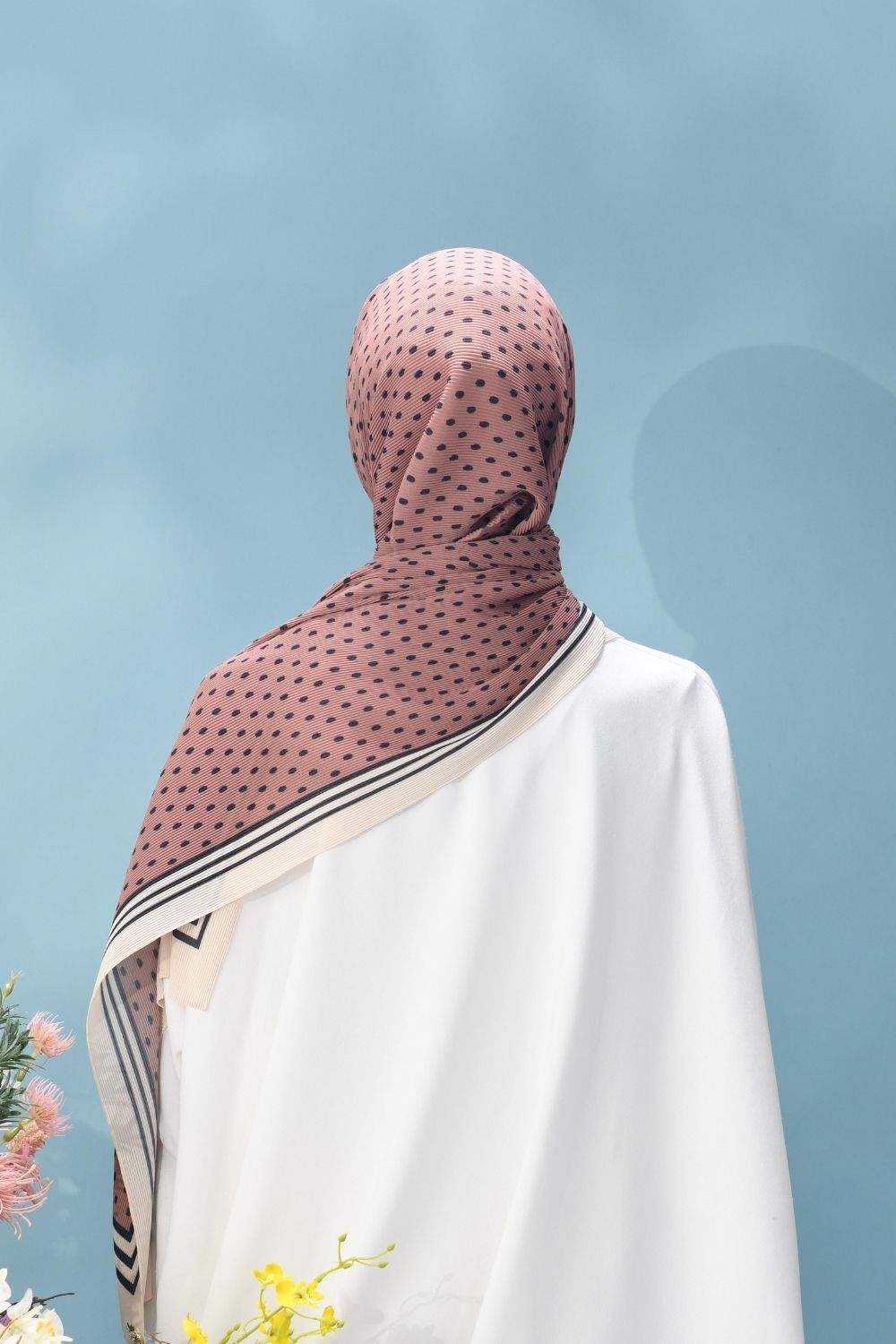 (SAMPLE) Classy Pleated Scarf in Blair Waldorf