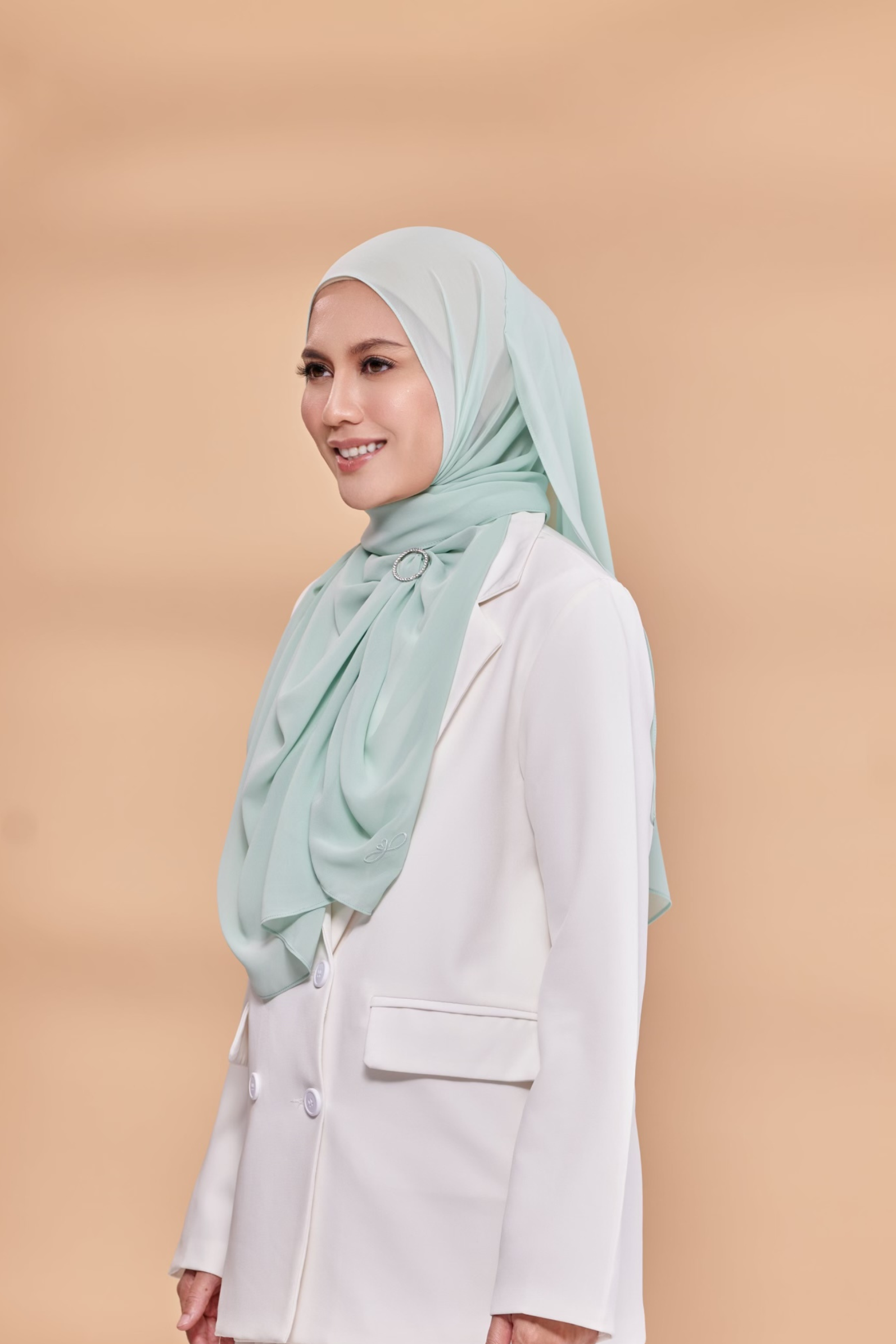 Emily Lux Chiffon  ( Work it Out - Mint )