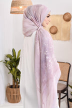 (SAMPLE) ( Full Wide Pleated Shawl ) Dolce ( Ice Pop )