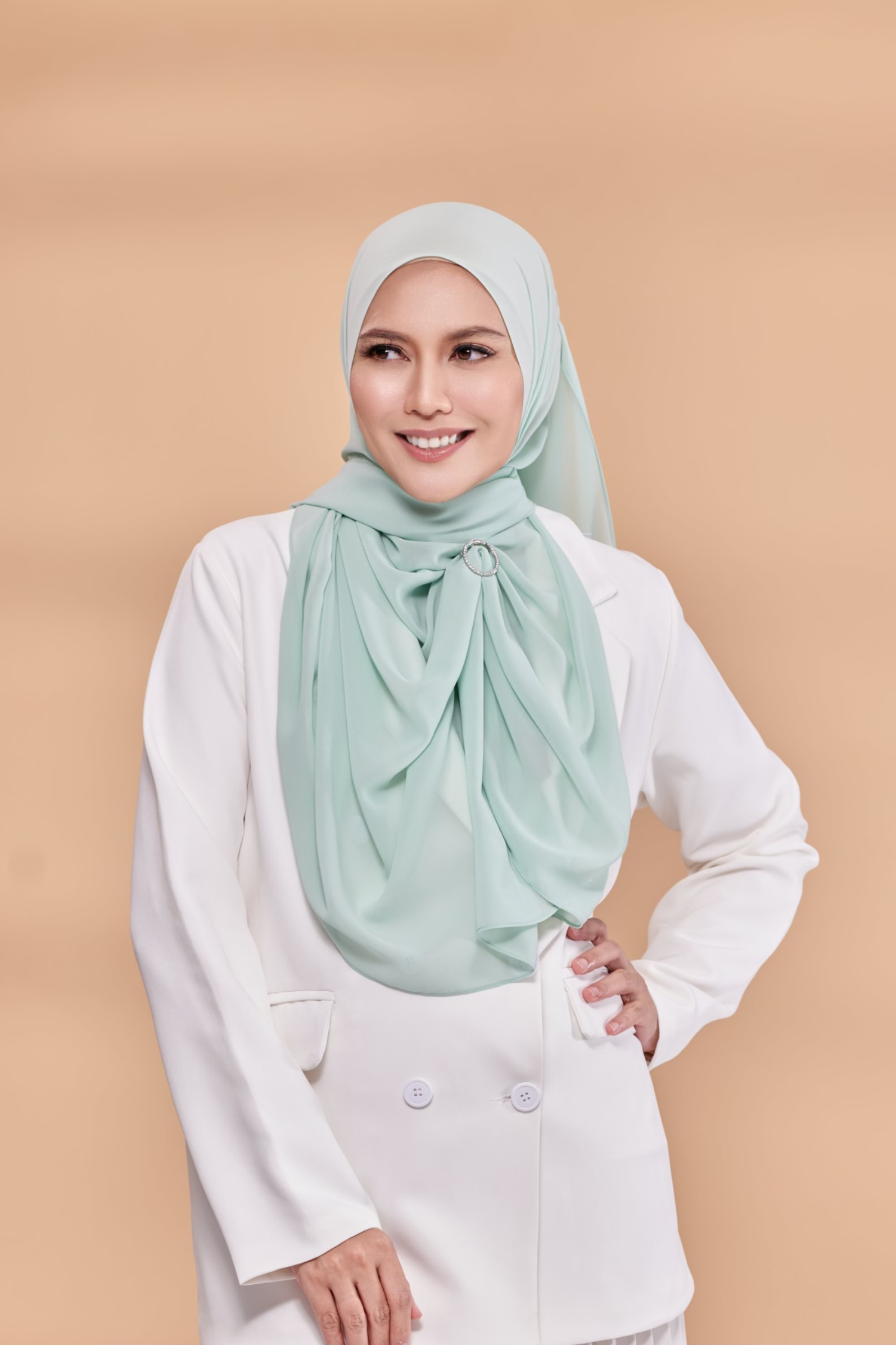 Emily Lux Chiffon  ( Work it Out - Mint )