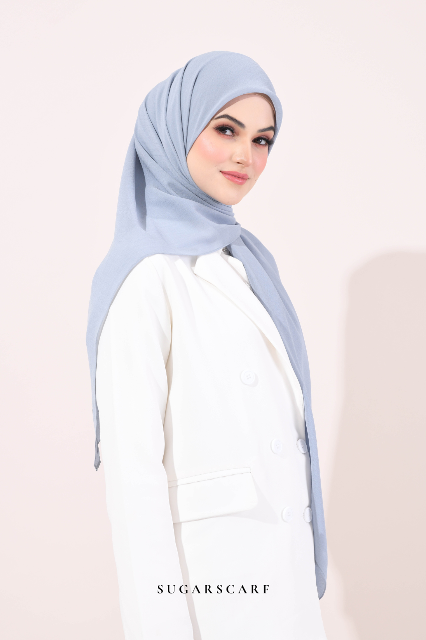 YES DEFECT - Mindy Paris Chiffon Scarf in TOGETHER