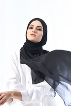 YES DEFECT - Madison Classic Lux Chiffon Semi Instant In DarkSwan