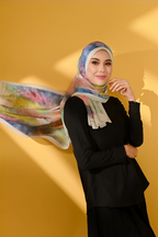 (SAMPLE) ( Full Wide Pleats Shawl ) Dolce Vita New Dream