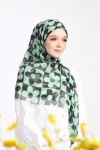 YES DEFECT - THESUGAREDIT Fiora Flower Series Japanese Voile In Square ( Avril )