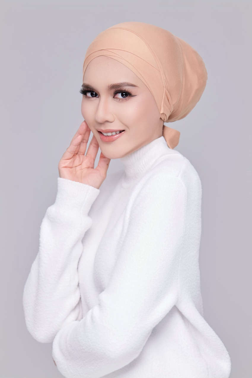 ( Signature Style) BambooViscose Ultimate Comfort Underscarf Inner In (Skin)