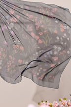 YES (Japanese Voile Square Scarf ) Soulful Bloom In (Sara)