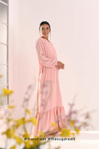 Ha-Ri Dress in Sweetest Pink