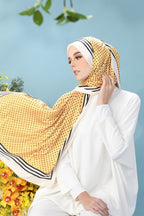 YES DEFECT - Classy ( Long Shawl Mixed Satin Silk) In Fran Fine