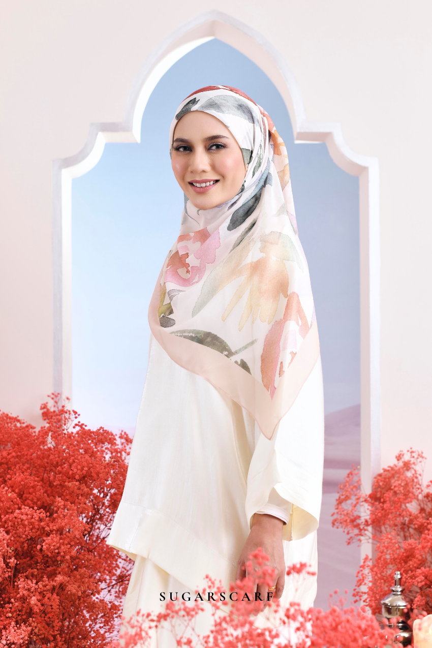 YES ( Japanese Voile Vol2 Square Scarf ) Riang Raya in ( INDAH )