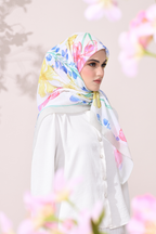 YES ( Square Scarf ) Sweetheart in Cotton Bawal (Appreciate )