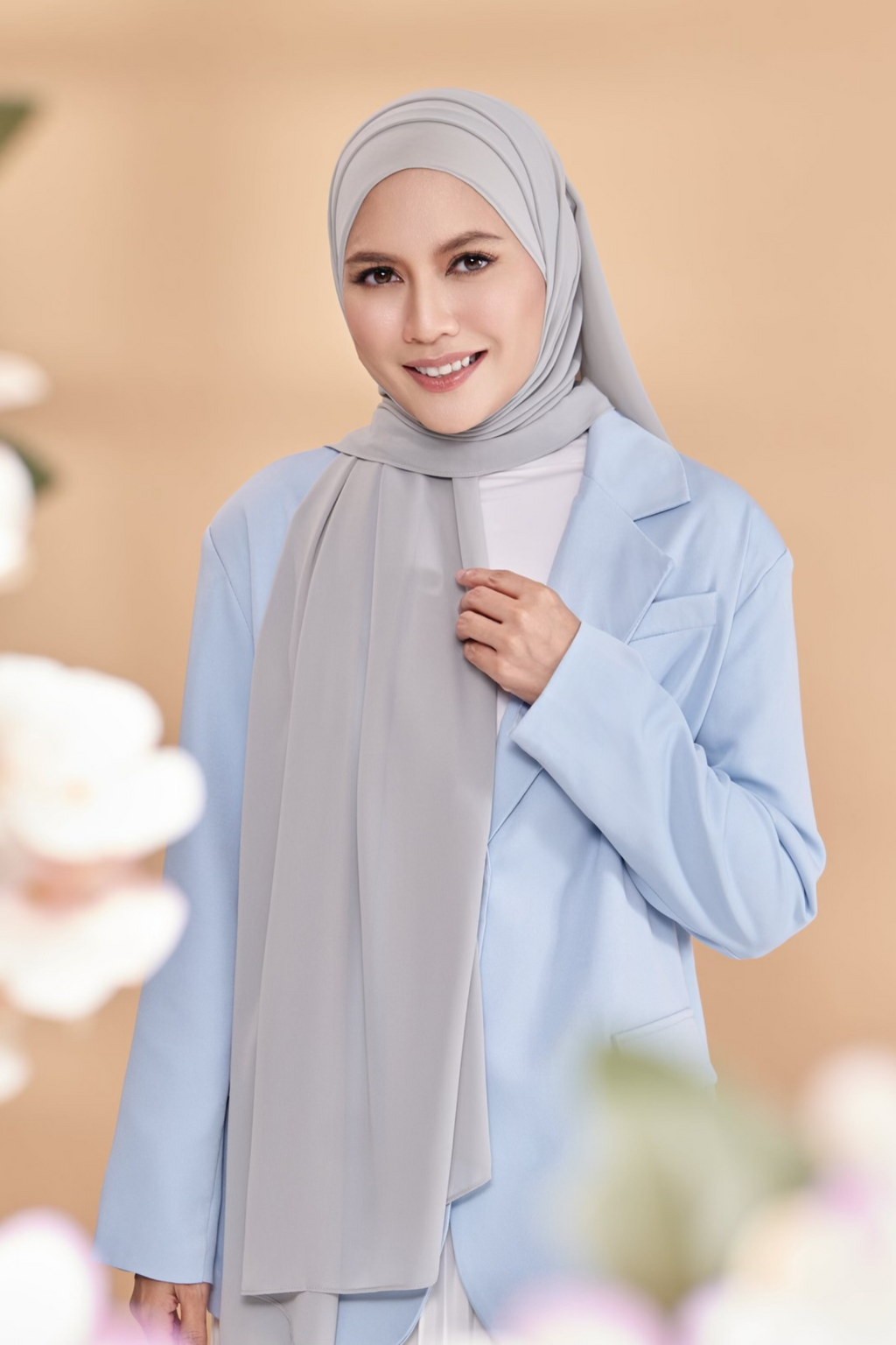 Emily Lux Chiffon ( Unstopabble - Pewter )