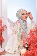 YES ( Japanese Voile Vol2 Square Scarf ) Riang Raya in ( GEMBIRA )