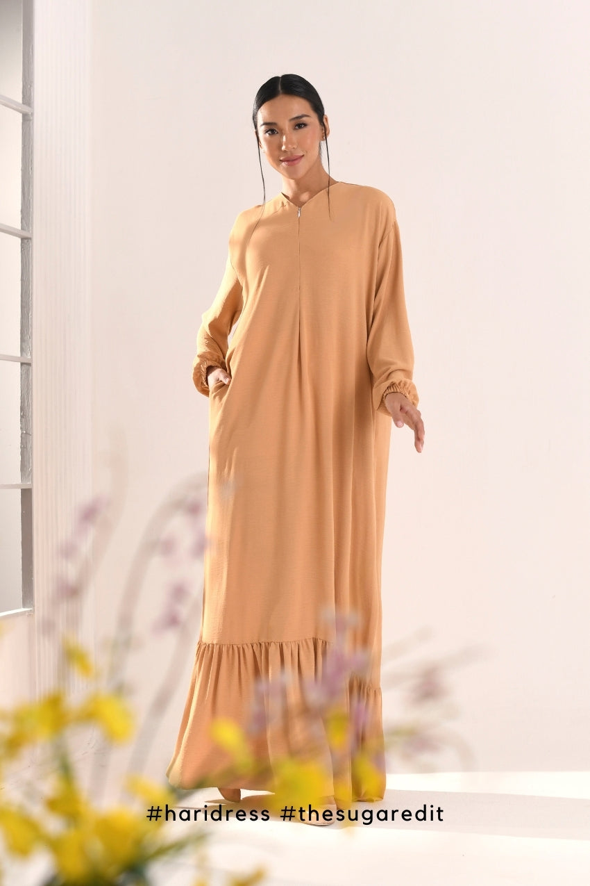 Ha-Ri Dress in Luxe Mellow