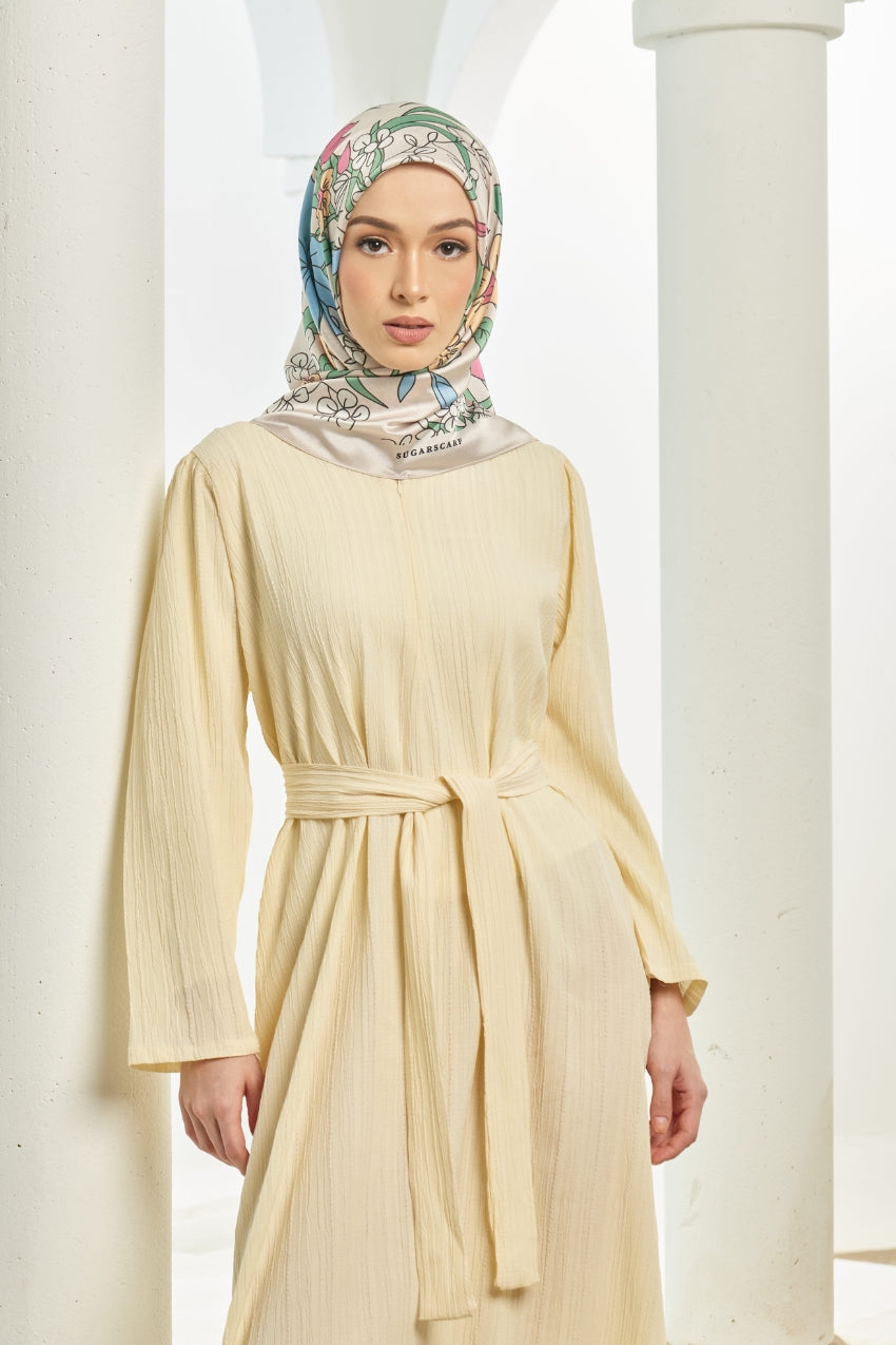 [ Ironless ] TheSugarEdit Bea Dress - Pearl