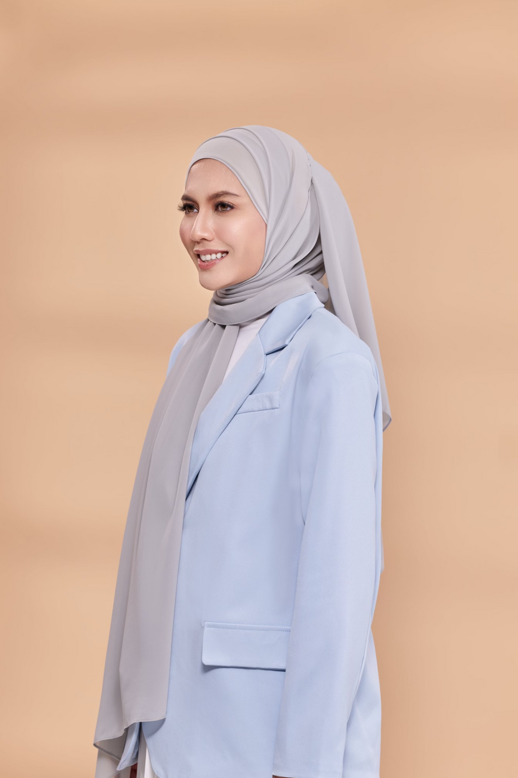 Emily Lux Chiffon ( Unstopabble - Pewter )