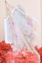 YES ( Japanese Voile Vol2 Square Scarf ) Riang Raya in ( GEMBIRA )