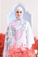 YES ( Full Wide Pleats Shawl ) Garden of Hurrem Bloom in ( KAMELYA )
