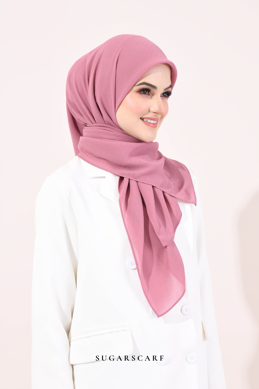 Mindy Paris Chiffon Scarf in ROMANTIC ROSES