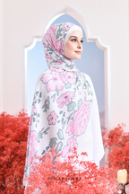 YES ( Full Wide Pleats Shawl ) Garden of Hurrem Bloom in ( KAMELYA )