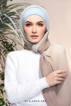 Sample Ombré Lumiére Wide Pleats in Raisa