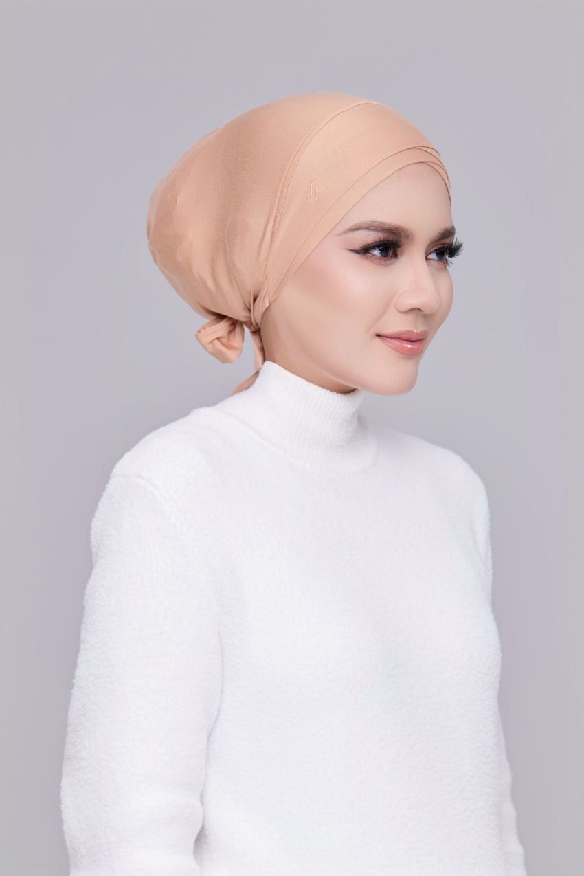 ( Signature Style) BambooViscose Ultimate Comfort Underscarf Inner In (Skin)