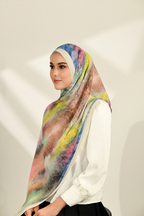 (SAMPLE) ( Full Wide Pleats Shawl ) Dolce Vita New Dream