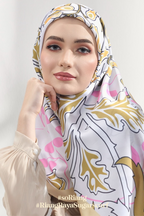 YES DEFECT - (Square Scarf) Rindu - Kuntum