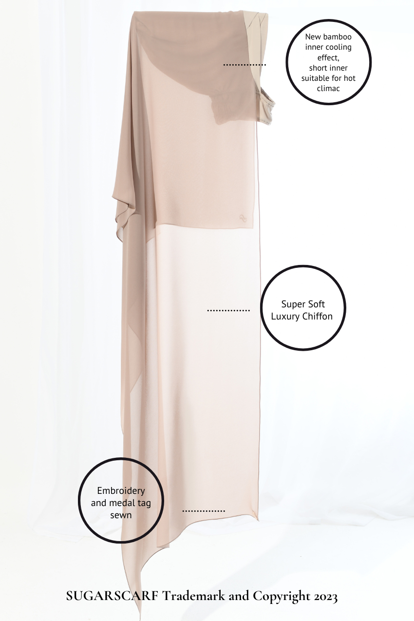 YES DEFECT - Madison Classic Lux Chiffon Semi Instant In DarkSwan