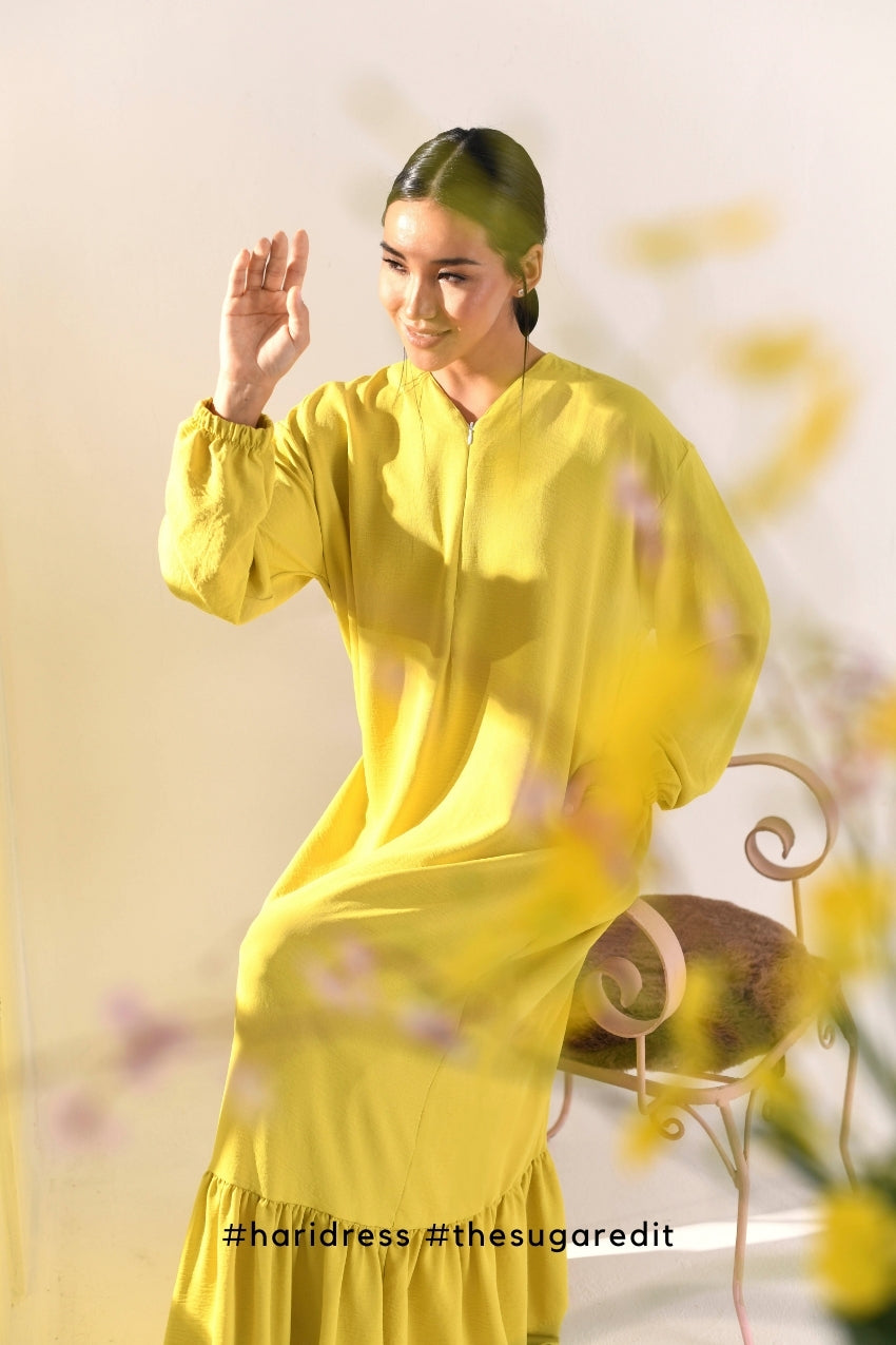 Ha-Ri Dress in Happy Pills