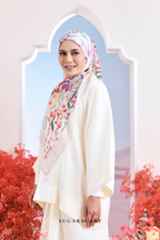 YES DEFECT- ( Japanese Voile Vol2 Square Scarf ) Riang Raya in ( RIUH )