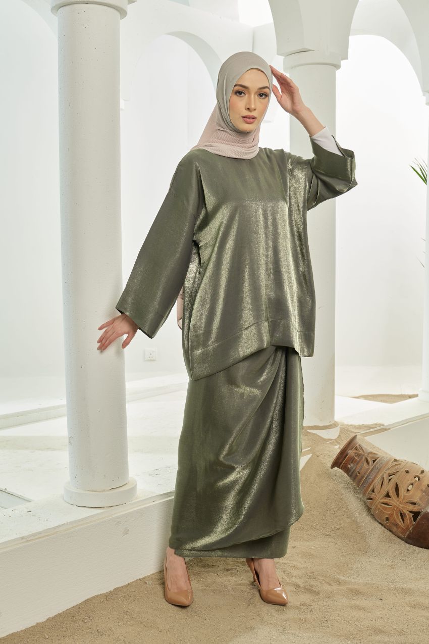 TheSugarEdit Olivia Pareo Set ( Green Sage )