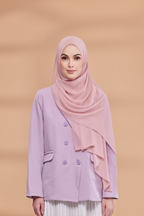Emily Chiffon Luxe Scarf ( Killing it - Pale Rose )