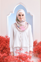 YES ( Full Wide Pleats Shawl ) Garden of Hurrem Bloom in ( ELYA )