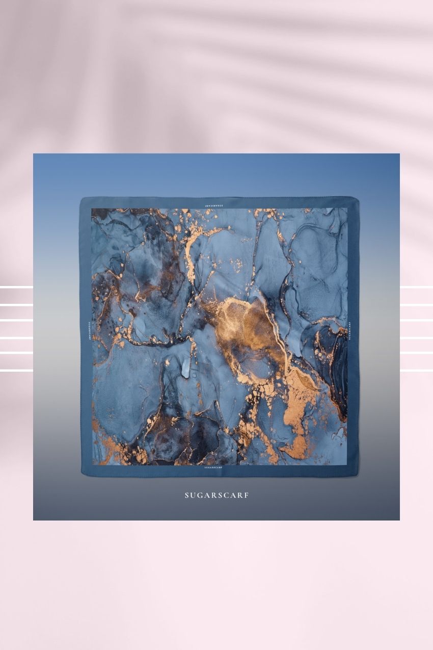 SAMPLE Dolce Wide Pleats In Ocean Dream