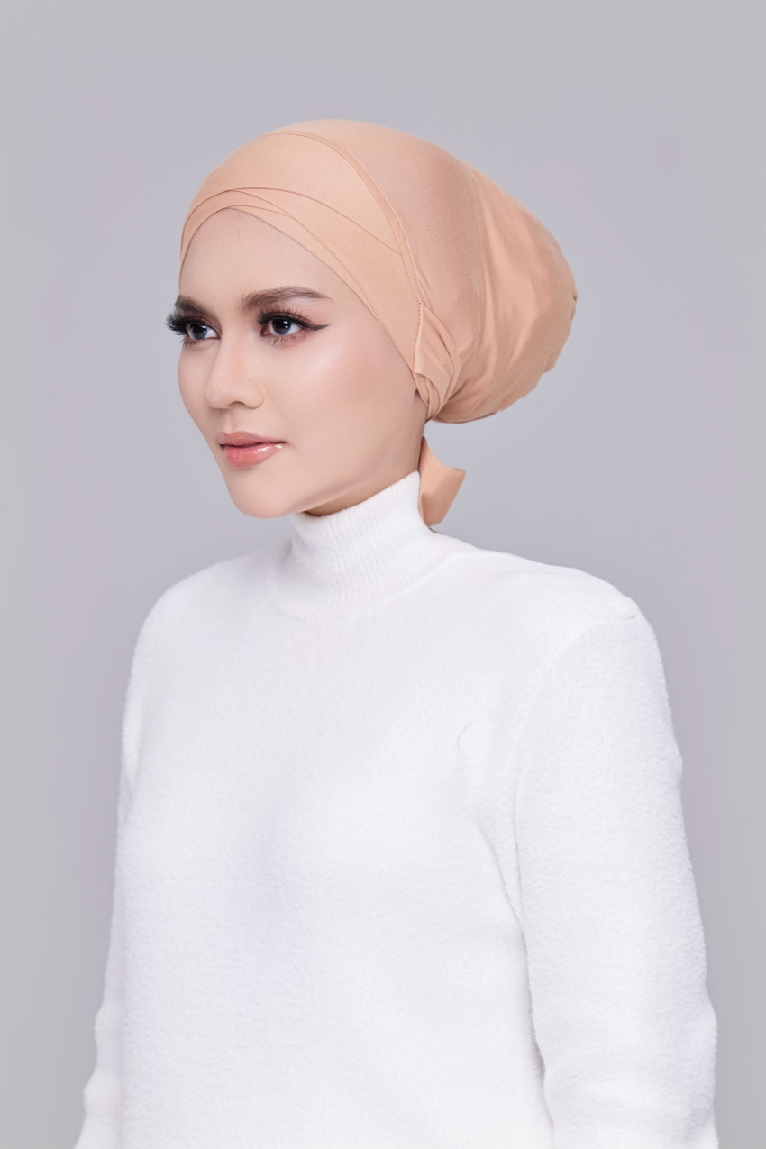 ( Signature Style) BambooViscose Ultimate Comfort Underscarf Inner In (Skin)